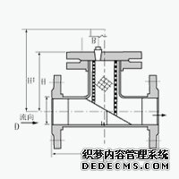 直通T型過濾器